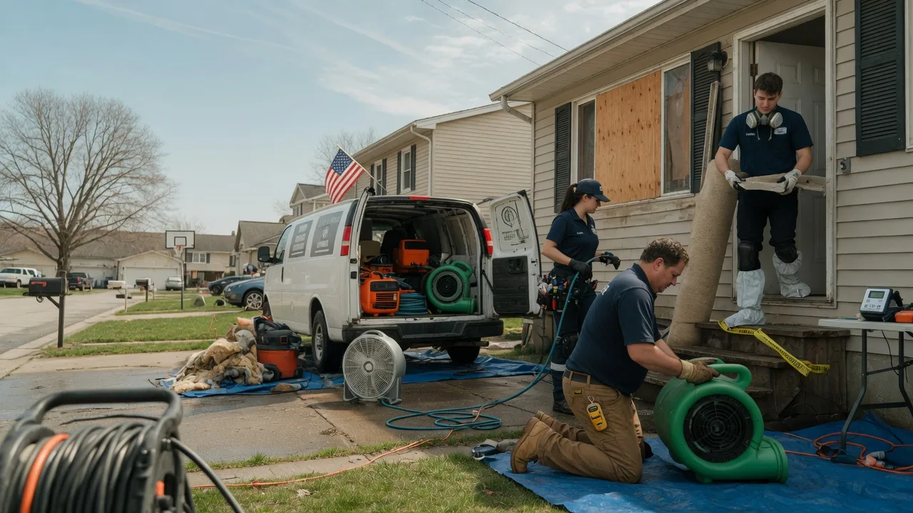 Water Damage Restoration in Hoehne, CO near me